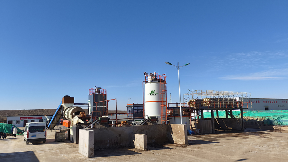 AG贵宾会集团油泥污染土壤热洗系统